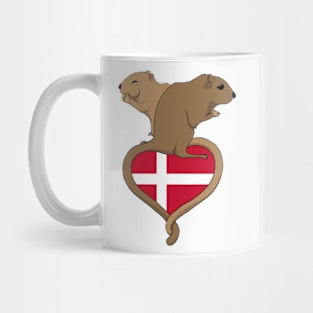 Gerbil Denmark (light) Mug